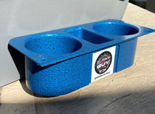 Load image into Gallery viewer, 1969-80 Chevy Blazer Console Cupholder Replacement in Blue Textured
