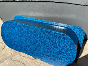 1969-80 Chevy Blazer Console Cupholder Replacement in Blue Textured