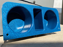 Load image into Gallery viewer, 1969-80 Chevy Blazer Console Cupholder Replacement in Blue Textured
