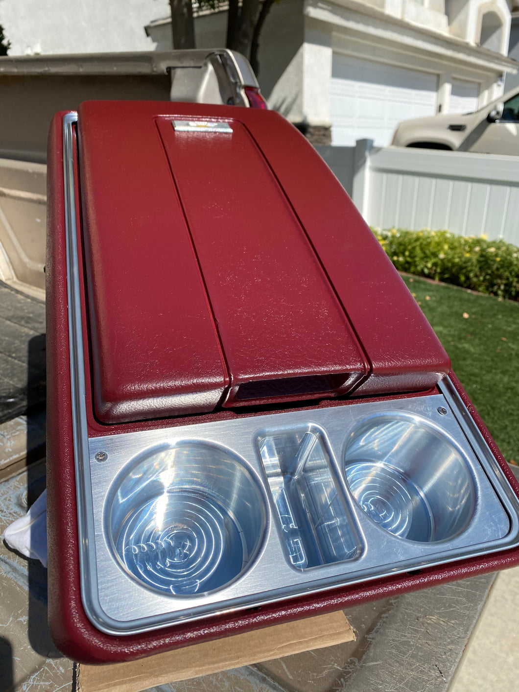 1969-80 K5 Blazer Console Restored Napa Red